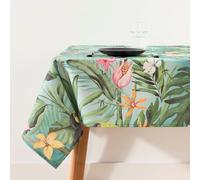 BELUM | Stain Resistant Tablecloth Size 300 x 140 cm - Extra Soft Touch Tablecloth Colour Multicolor - Tablecloth 100% Made in Spain Fabric 100% Organic Cotton - Tablecloth Model 0120-416
