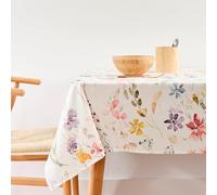 BELUM | Stain Resistant Tablecloth Size 300 x 155 cm - Extra Soft Touch Tablecloth Colour Multicolor - Tablecloth 100% Made in Spain Fabric 100% Organic Cotton - Tablecloth Model 0120-415