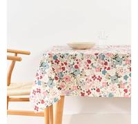 BELUM | Tablecloth 250x140 cm Resinated Stain Resistant Model 0120-52, Tablecloth NO Rubber, Tablecloth Without Rigidity, Tablecloth Touch Cotton
