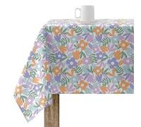 BELUM | Tablecloth 250x140 cm Stain Resistant 100% Cotton resinated Model 0120-244, Tablecloth NO Rubber, Tablecloth Touch Cotton, Waterproof Tablecloth, Stain Resistant Tablecloth Liquid Repellent