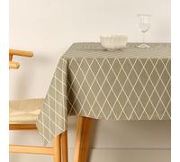 BELUM | Tablecloth 300 x 140 cm Stain Resistant 100% Cotton Resin, Tablecloth No Oilcloth, Cotton Touch, Waterproof Tablecloth, Stain Resistant Liquid Repellent Tablecloth…