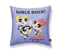 BELUM | Welcome Girls Rock A 100% Cotton Cushion Cover 45x45cm, Soft Cushion Cover Various Sizes Cushion Cover Multicolor