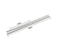 belupai 500mm T-Slot T-Track Miter Track Jig Fixture Slot Straight Edge Clamping Tool 30x12.8mm Guide Aluminum Alloy T-Slot Track Locking Handle Heavy Gauge for Woodworking Router Table Saw