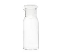 belupai Glass Water Carafe Pitcher, 25 Oz Bedside Night Carafe Juice Jug with Tumbler Glass Carafe Tumbler Set Juice Milk Water Pitcher Serving Carafe Container for Kitchen