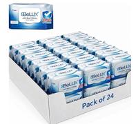 Belux Antibacterial Wet Wipes Pack of 6 - Universal Cleaning and Disinfectant Wipes Suitable for Hands and Surfaces - Dermatologically Tested - Multi-Purpos (Blue (Pack of 24))