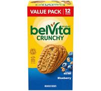 belVita Blueberry Breakfast Biscuits, 12 Count Box, 21.12 Ounce