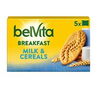 Belvita Breakfast Biscuit Cereals and Milk, 225 g Pack of 10