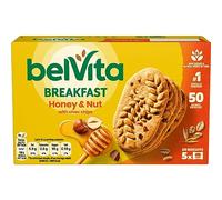 Belvita Breakfast Biscuits Honey and Nuts, 225g