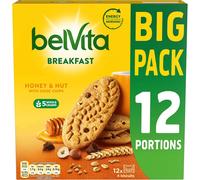 Belvita Breakfast Biscuits Honey Nut With Choc Chips Nutritious Snack Bars
