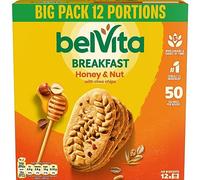 Belvita Breakfast Biscuits, Honey & Nuts with Choc Chips, 540 g (Pack of 1)