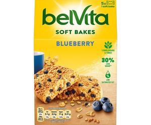 Belvita Breakfast Biscuits Soft Bakes Filled With Blueberry Soft Biscuits W