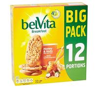 Belvita Breakfast Honey & Nuts Biscuits X 12 Pack 600G