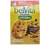 Belvita Breakfast Soft Bakes Choc Chip Biscuits, 250 g, Pack of 6