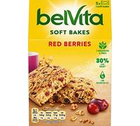 Belvita Breakfast Soft Bakes Red Berries, 5 x 50g