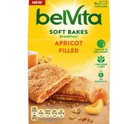 Belvita Soft Bakes Breakfast Biscuits Filled With Apricot Soft Bars With Ap