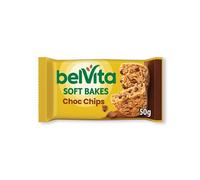 Belvita Soft Bakes Choc Chips 50g (Pack of 20) 4315068