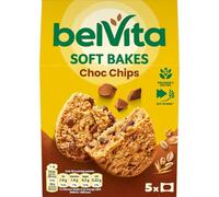 Belvita Soft Bakes Chocolate Chip Snack Bars, 250 g (Pack of 1)
