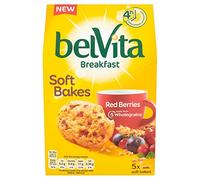 Belvita Soft Bakes Red Berries, 5 x 50g