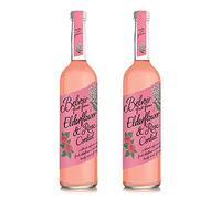 Belvoir Elderflower & Rose Cordial 500ml - Pack of 2