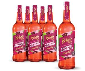 Belvoir Farm - Non-alcoholic Raspberry Margarita Mocktail, 6x750ml Bottles