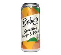 Belvoir Fruit Farm Delicious and Light Mango and Peach 330ml [Pack 12]