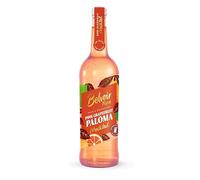 Belvoir Fruit Farms Grapefruit Paloma Mocktail, 6 x 750ml Bottles, Sparkling Pink Grapefruit and Lime Soft Drink, Non-Alcoholic Adult Beverage