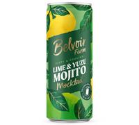 Belvoir Non-Alcoholic Lime and Yuzu Mojito - 250ml