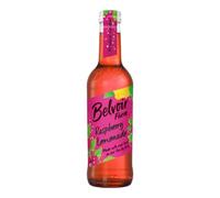 Belvoir Raspberry Lemonade - Sparkling Raspberry & Lemon Drink - 12 × 275 ml Glass Bottles