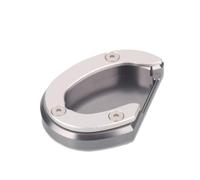 BELWEIS Motorcycle Accessories For Tr&iumph Bobber Speedmaster 2017-2021 Motorcycle CNC Side Stand Pad Plate Kickstand Enlarger Support Extension Side Stand Enlarge Pad