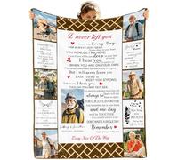 Bemaystar Personalized Memorial Blanket for Loss of Loved One Custom Blanket with Photo Personalized Memorial Gift personalised Blanket Custom Sympathy Gifts- 7 graphics