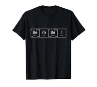Bembel Äbbelwoi Cider Periodic Table Chemistry Value Graphic T-Shirt, Men, Black, S