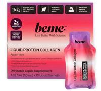 BeMe Liquid Protein Collagen Shot with BODYBALANCE® - 16.7g Hydrolyzed Collagen Peptides for Lean Muscle Growth & Fat Reduction - 15g Whey-Free Protein in Delicious Apple Flavor - Clinically Proven