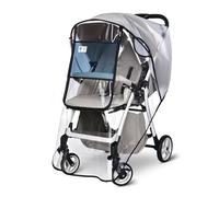Bemece Universal Rain Cover for Pushchair Stroller Buggy, Weather Shield-L