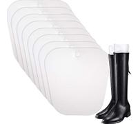 Bememo 8 Packs Boot Shaper Form Inserts Tall Boot Support for Women and Men (10 Inch, Transparent)