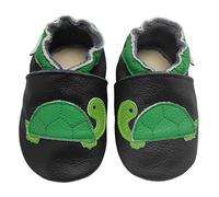 Bemesu Unisex Baby Be007-m First Walker Shoe, Black Turtle, 3.5/4.5 UK Child