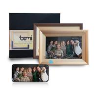 BEMI Frame with Frameo App 10.1 Inch + 2 Frame Gift Smart WiFi Digital Photo Frame Gold 1280x800 IPS LCD Touch Screen, Built in 16GB Memory, Share Moments Instantly via Frameo App