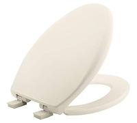 Bemis 1200E4 346 Affinity Toilet Seat Will Slow Close Never Loosen and Provide The Perfect Fit, Biscuit, Elongated