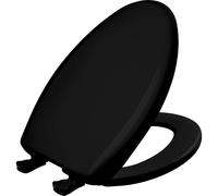 Bemis 1200SLOWT 047 color classics Slow Sta-Tite Elongated closed Front Toilet Seat Black 1875 x 1400 x 231 inches