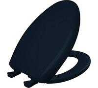 Bemis 1200SLOWT 244 Toilet Seat Will Slow Close, Never Loosen and Easily Remove, Navy, Elongated