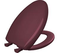 Bemis 1200SLOWT 373 Toilet Seat Will Slow Close, Never Loosen and Easily Remove, Loganberry, Elongated