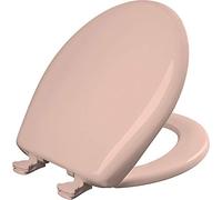Bemis 200SLOWT 063 The Toilet seat Closes Slowly, Does not Loosen and is Easy to Remove, Venetian Pink, Round