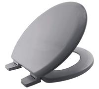 Bemis 5000ZART492 Chicago Toilet Seat, Whisper Grey