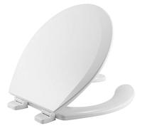 Bemis 550TTT 000 Toilet Seat, White, 1 Pack Round-New Model