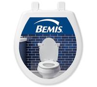 Bemis 730SLEC 000 Toilet Seat, White, Round