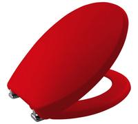 Bemis 2850CPT Buxton Ultra-Fix Round Chicago Red Toilet Seat