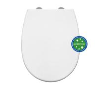 Bemis Click & Clean Silence Soft Close Toilet Seat White