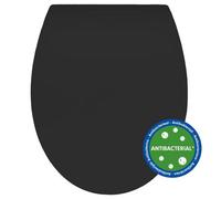 Bemis Click & Clean Slim Soft Close Toilet Seat Matt Black