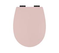 Bemis Hudson Soft Close Toilet Seat Matt Almond Rose