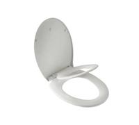 BEMIS Reybridge Family Toilet Seat - Soft Close Toilet Seat with Child Seat Built in, Quick Release & Easy to Clean. Potty Training Toilet Seat for Toddlers & Adults - Easy Installation, White