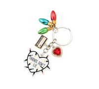 BEMKWG Friends Don't Lie Keychain Charms Accessories Strange Merch Merchandise Stuff for Teens lovers Cool Ornaments Friendship Gifts